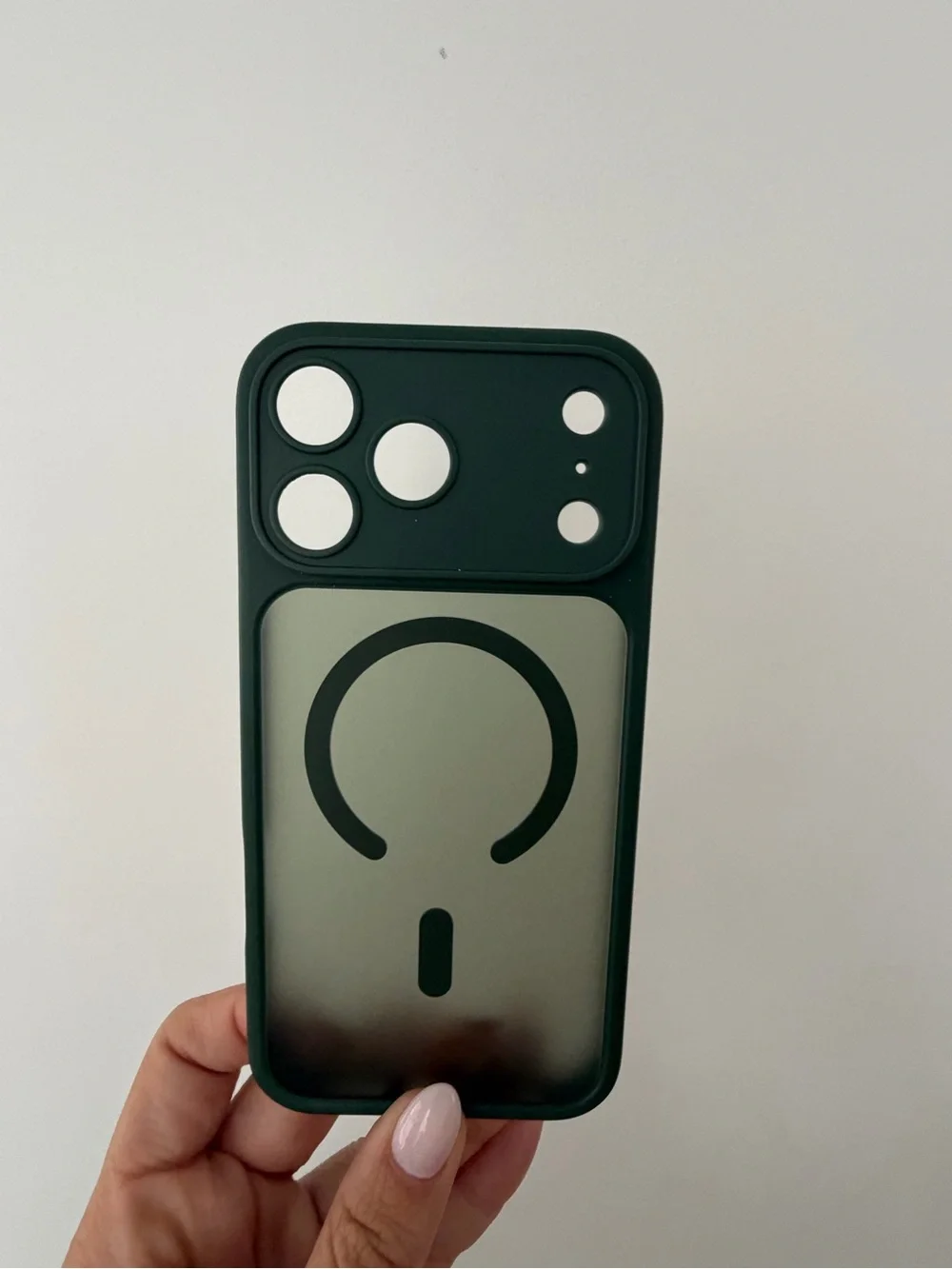 MagSafe Compatible Semi-Transparent iPhone 17 ProMax Case Trio